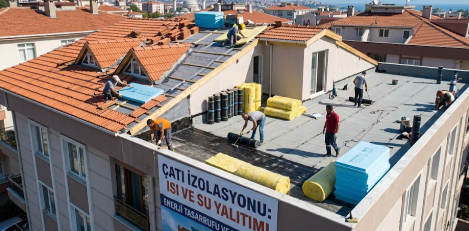 Çatı İzolasyonu: Isı Kaybı ve Su Sızıntısı İçin Hangi Çözüm Gerekir? 1 çatı izolasyon çatı yalıtımı, çatı su yalıtımı